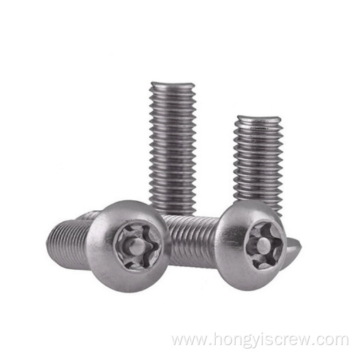 Pan Head Safety Torx Srar Screw With pin